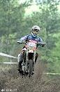 Moto en pleine nature