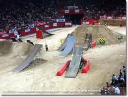 Parcours de rampes pour le freestyle Parcours de rampes pour le freestyle