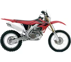 Photo d'un CRF 450 X rouge Enduro CRF 450 X