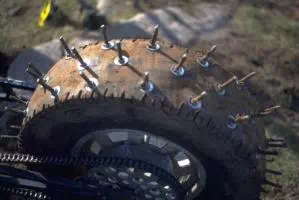 Pneu de Hill Climbing trafiqué