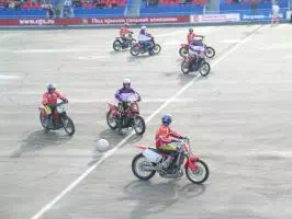 Match en Coupe d'Europe de Moto Ball Match en Coupe d'Europe