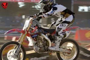 Course de moto cross