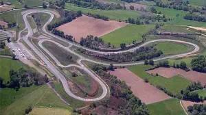 Vue aérienne du circuit du Mans Vue aérienne du circuit du Mans