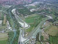 Vue aérienne du circuit de Saint Marin Vue aérienne du circuit de Saint Marin