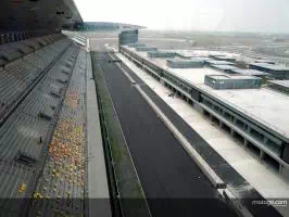 Vue du circuit de Shangaï Vue du circuit de Shangaï