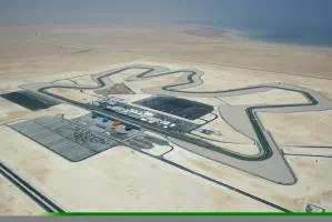 Vue aérienne du circuit de Losail Vue aérienne du circuit de Losail