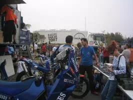 Stand moto Rallye Dakar Stand moto Rallye Dakar