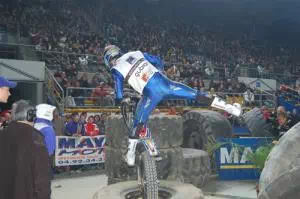 Trial moto indoor Trial moto indoor