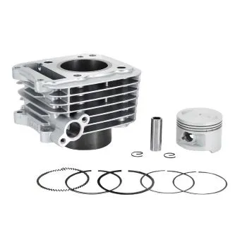 Cylindre à refroidissement par air avec son piston, son axe et ses segments Cylindre à refroidissement par air avec son piston, son axe et ses segments