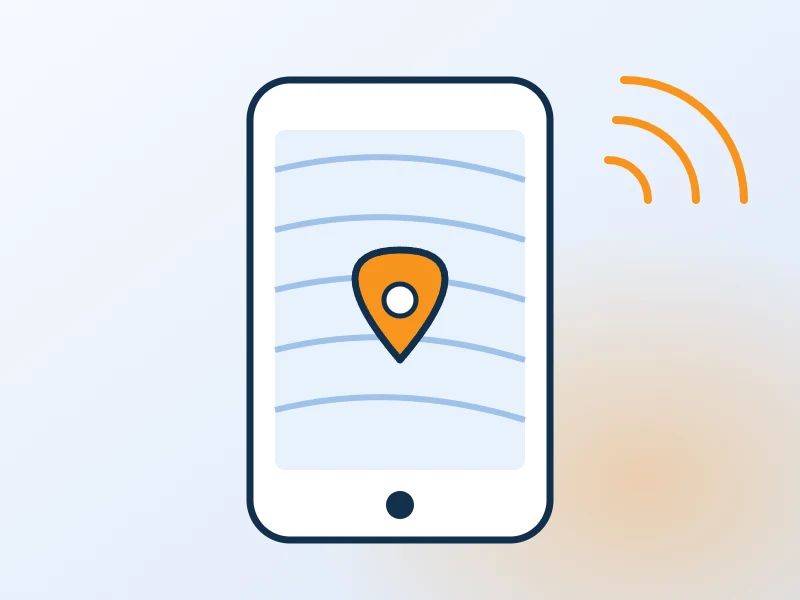 Illustration : localisation d’une moto volée sur smartphone grâce à un traceur GPS